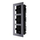 Voordelig en goed Hikvision DS-KD-AFC3, modulaire intercom, inbouwframe drievoudig