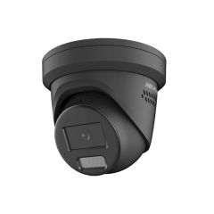 Voordelig en goed Hikvision DS-2CD2347G2H-LISU/SL - ColorVu Hybrid 4MP Turret Zwart