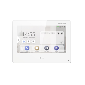 Voordelig en goed Hikvision DS-KH9310-WTE1 7-inch Android binnenpost Wifi of PoE